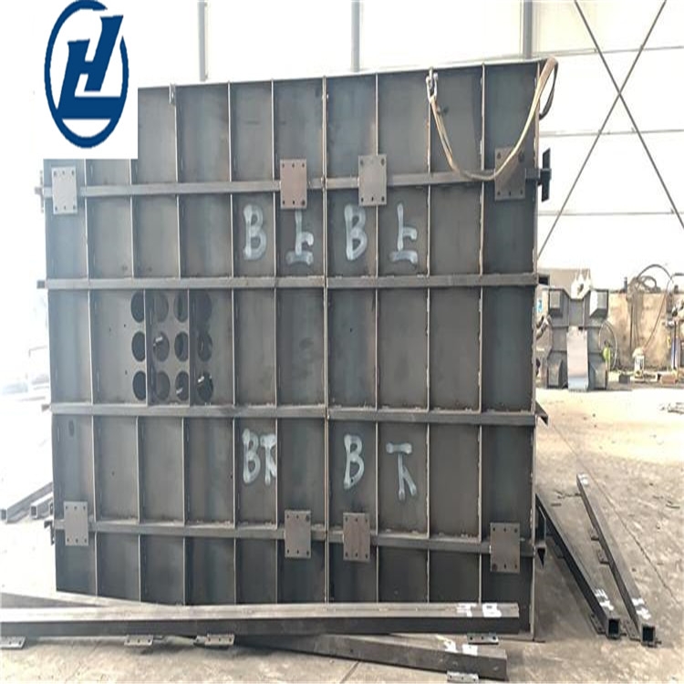 水泥箱变基础钢模具 箱变基础模板 预制箱式变电站基础钢模板 来贺 供应商